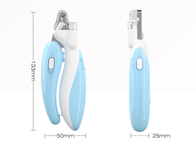 LumiClip nail trimmer with safety guard included