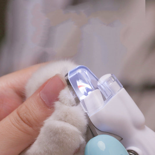 LumiClip LED cat nail trimmer – full product view