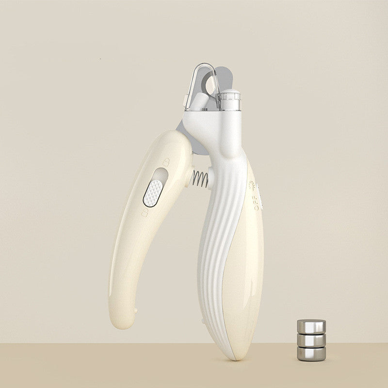 LumiClip cat nail clipper with built-in LED light