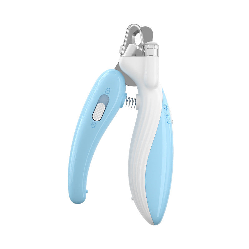 LumiClip nail trimmer ergonomic grip handle