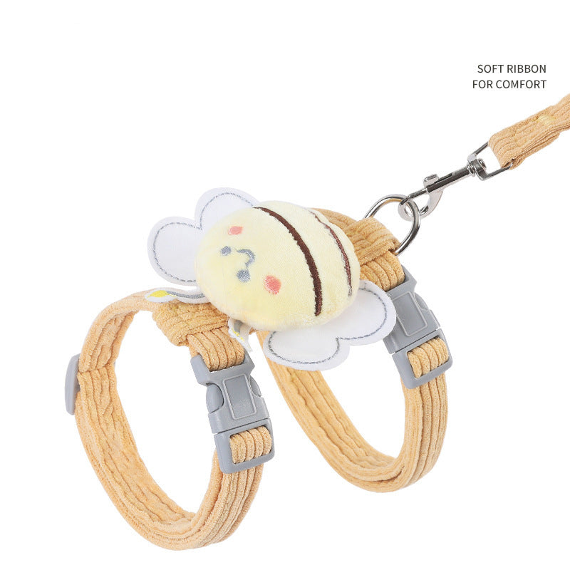 Bee & Free cat harness quick-release buckle close-up